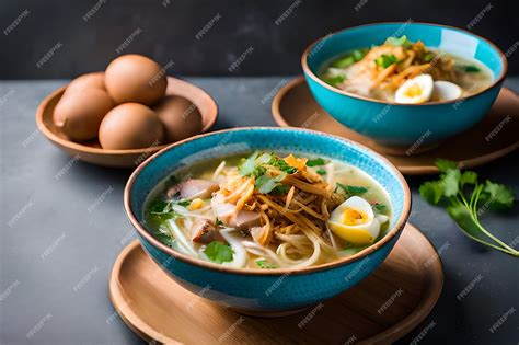  Soto Ayam: Aromatic Spice Broth Meets Tender Chicken Delight!